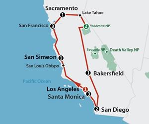 Amerikaplus California's Best (16 dagen) - Amerika - Zuidwesten - Los Angeles