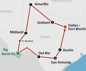 Amerikaplus Lone Star Roundup (14 dagen) - Amerika - Midwesten - Dallas