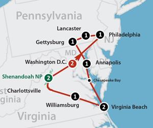 Amerikaplus Explore the Capitol Region (13 dagen) - Amerika - Noordoosten - Washington D.C.