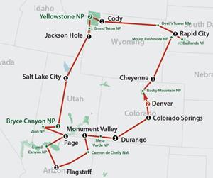 Amerikaplus Wondrous National Parks (18 dagen) - Amerika - N-Westen+Rockies - Denver