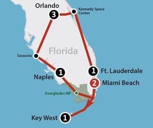 Amerikaplus Florida's Best (10 dagen) - Amerika - Florida - Miami