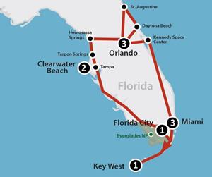 Amerikaplus Best of Florida (12 dagen) - Amerika - Florida - Miami