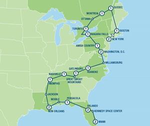 Amerikaplus The Grand East (23 dagen) - Amerika - Noordoosten - New York