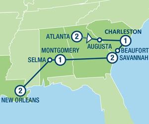 Amerikaplus Deep South Discovery (10 dagen) - Amerika - Zuidoosten - Atlanta