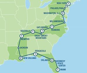 Amerikaplus Southern Explorer (15 dagen) - Amerika - Noordoosten - New York