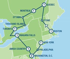 Amerikaplus Patriot Trails (11 dagen) - Amerika - Noordoosten - Boston