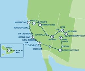 Amerikaplus Aloha Discovery (22 dagen) - Amerika - Zuidwesten - Los Angeles