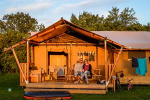 Bungalow.Net Safaritent met privé sanitair ~ met weids uitzicht - Nederland - Zuna