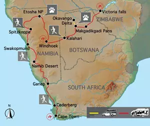 Afrikaplus.nl Het hart van Afrika, van Kaapstad tot Victoria watervallen (24 dagen) - Zuid-Afrika - Zuid-Afrika - Kaapstad