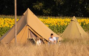 Bungalow.Net Pop-up glamping: Buurvrouws' Belltentje | 2-4 pers. - Nederland - Zuna