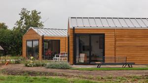 Heerlijkehuisjes.nl 2P Wellness lodge met sauna op vakantiepark Marina Strandbad - Nederland - Europa - Olburgen