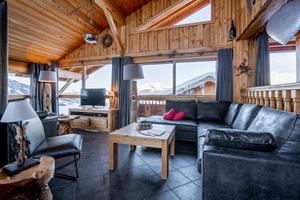 Villaparcs.nl Le Dahu - 8-kamer chalet + sauna & bar | 14 personen **** - Frankrijk - Auvergne-Rhône-Alpes - Vallandry