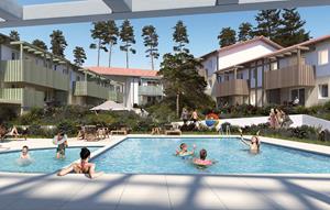 Bungalow.Net Résidence Bleu Canopée 3p6p - Frankrijk - Mimizan Plage