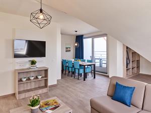 Holidaysuites.nl Comfort Suite - 6p | Balkon - 3 slaapkamers - 2 dubbele bedden - 1 stapelbed - België - West-Vlaanderen - Zeebrugge