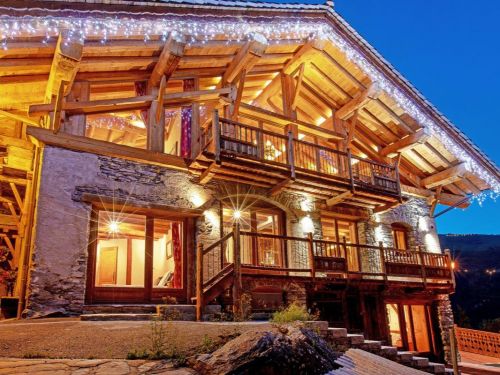 Chalet.nl Chalet de Ferme Farmhouse + Perle des Neiges - 27 personen - Frankrijk - Paradiski - Les Arcs - Villaroger