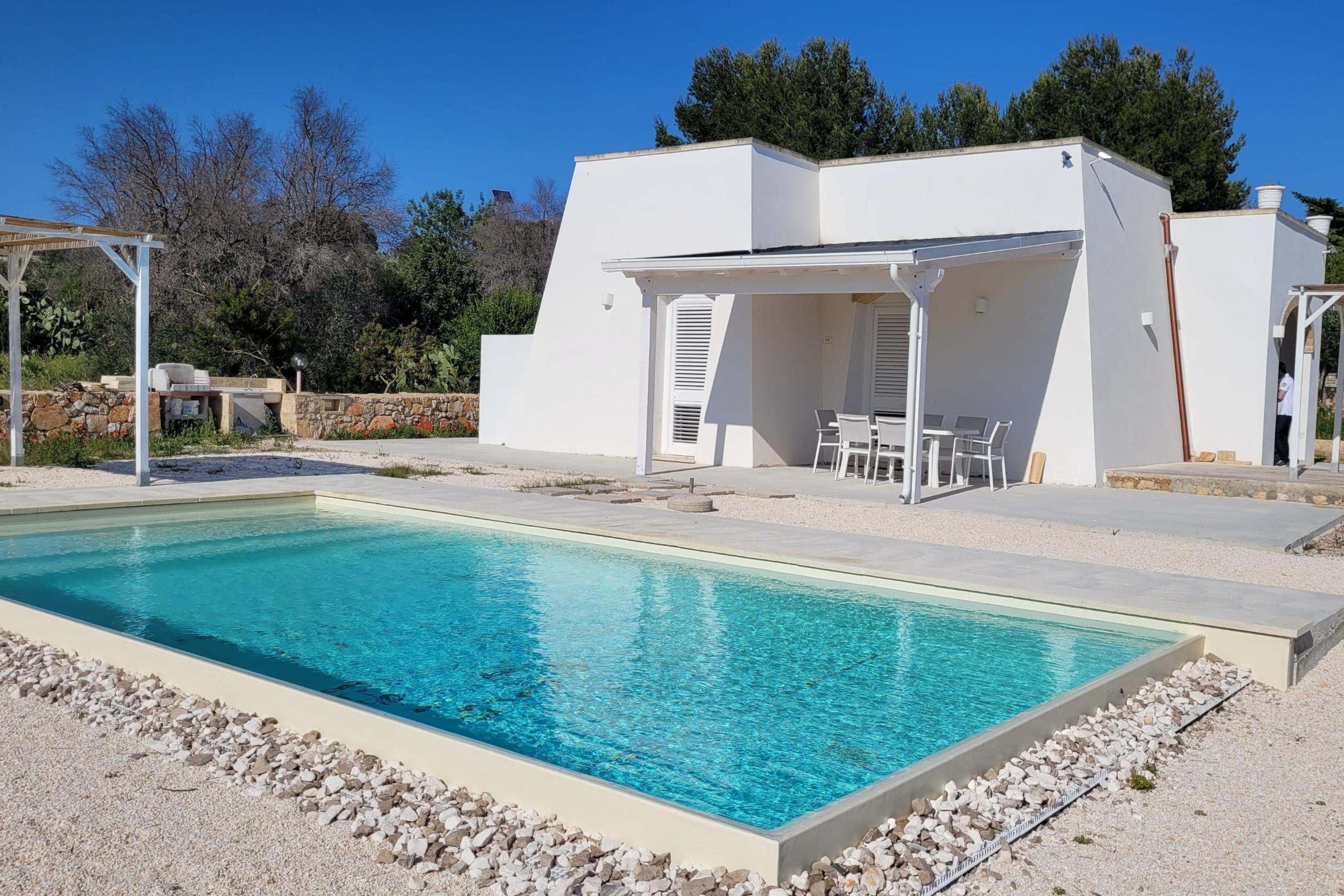 Bungalow.Net Villa Pescoluse with Pool and Sea View - Italië - Salve
