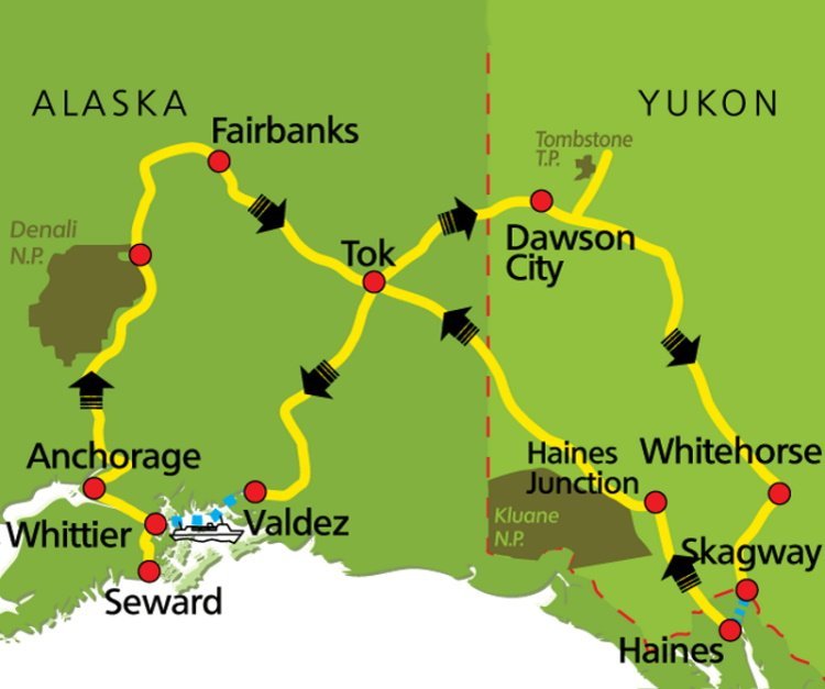 Amerikaplus Het beste van Alaska & Yukon (16 dagen) - Amerika - Alaska - Anchorage