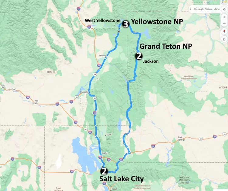 Amerikaplus Grand Teton en Yellowstone Explorer (9 dagen) - Amerika - N-Westen+Rockies - Salt Lake City