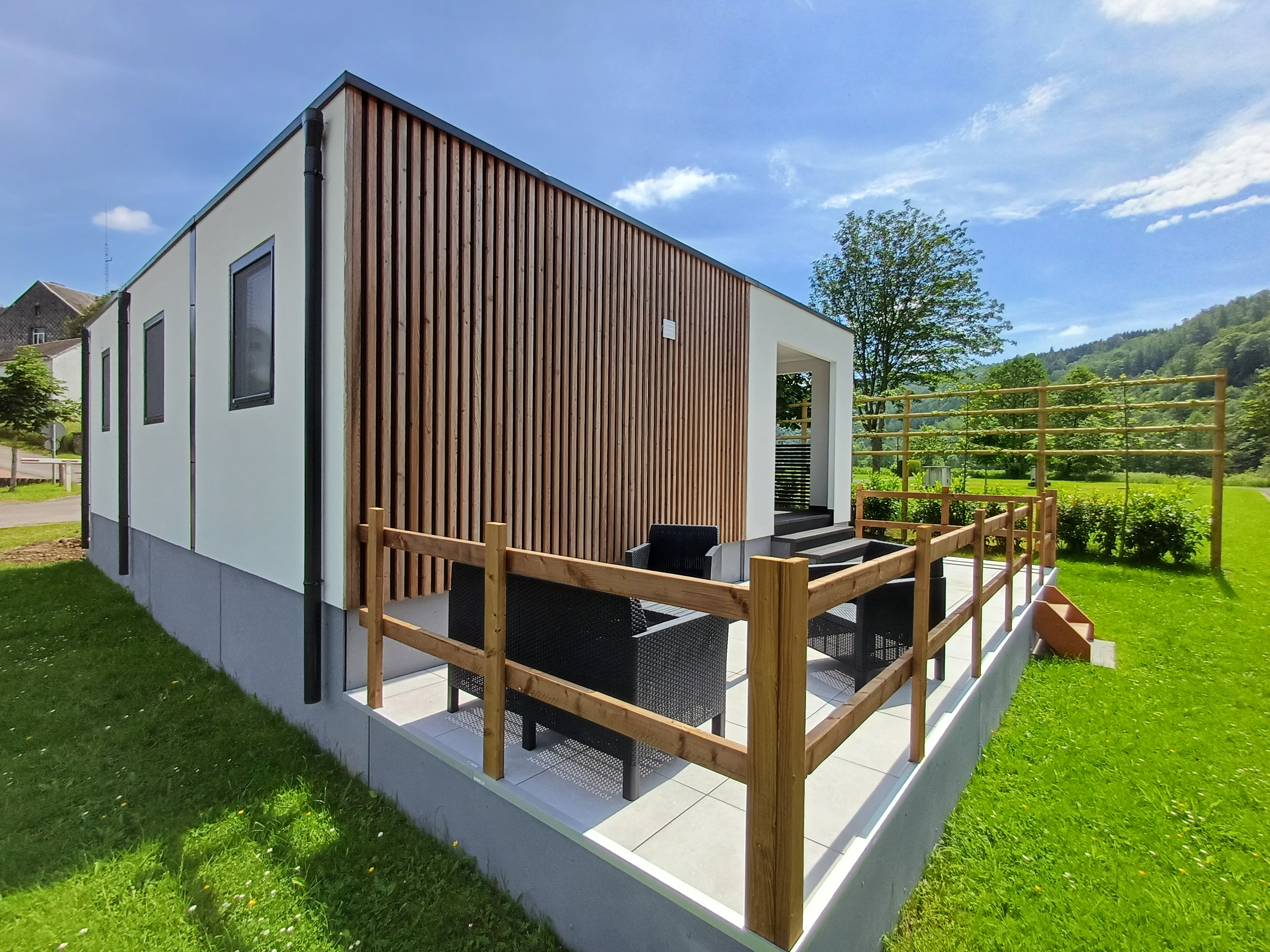 Bungalow.Net Eco Lodge 4 personnes Mobilna - België - La Roche-en-Ardenne