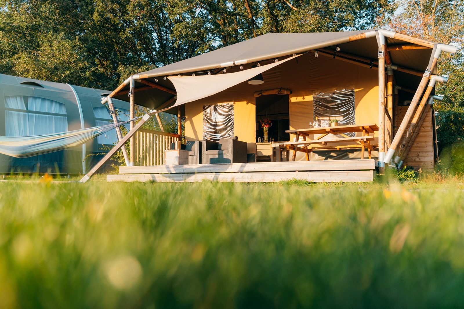EenVakantieHuisje.nl Safaricottage aan de voet van de Holterberg - 6 personen - Nieuw Heeten