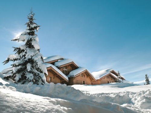 Chalet.nl Chalet-appartement CGH Résidence Le Hameau du Beaufortain Goud - 4-6 personen - Frankrijk - Espace Diamant - Les Saisies