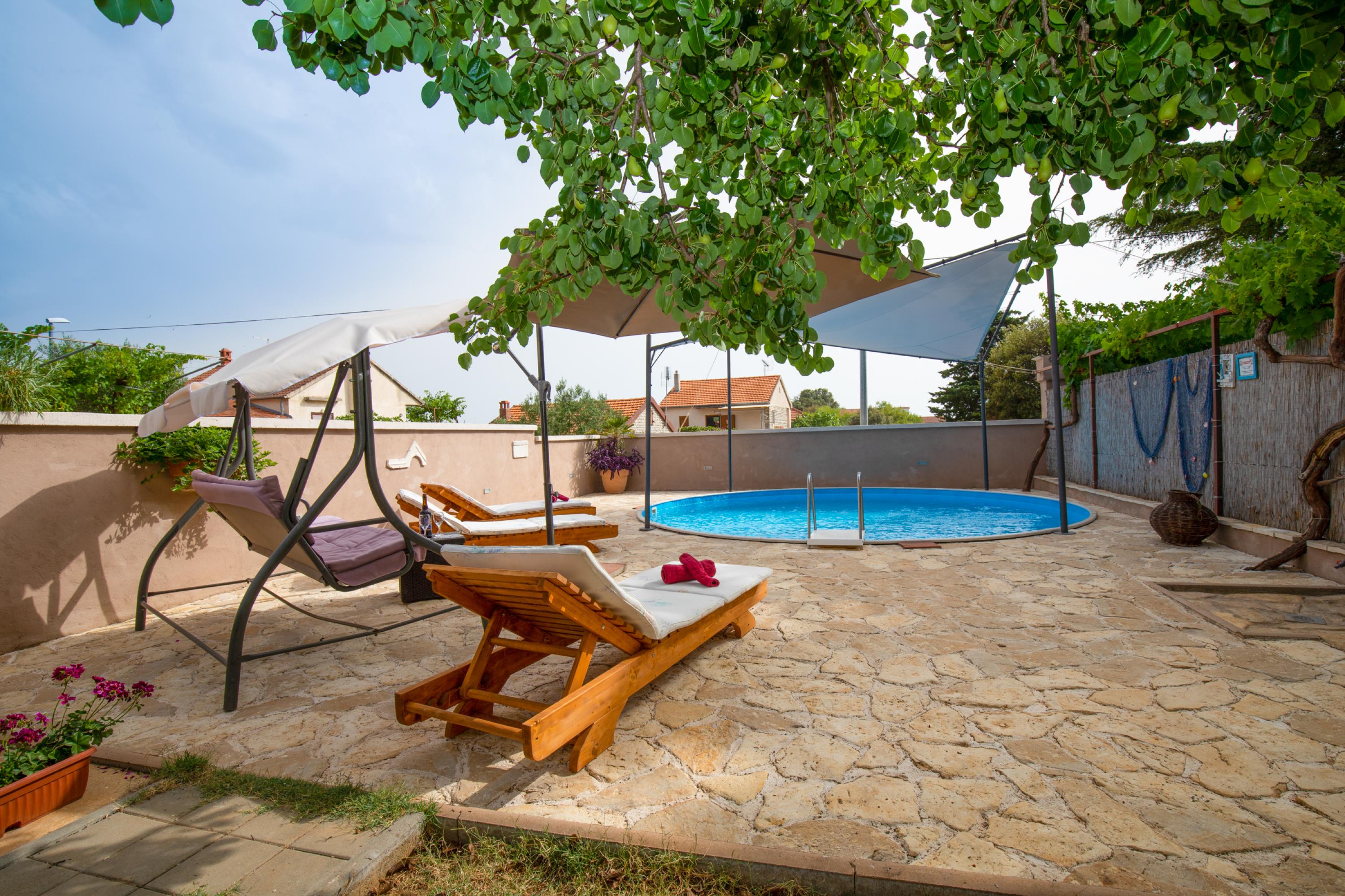 Bungalow.Net Pool Apartment Bakija 2 - Kroatië - Pakostane
