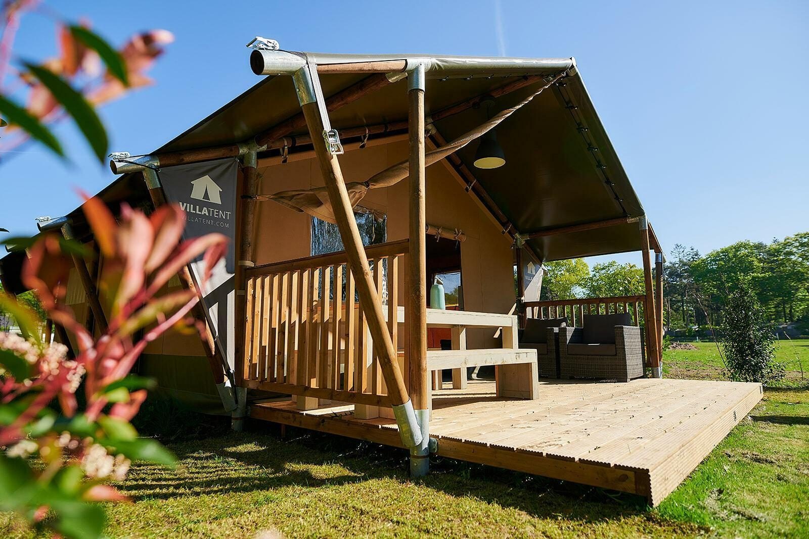 EenVakantieHuisje.nl Safaritent volledig ingericht - 6 persoons - Wilsum Deutschland