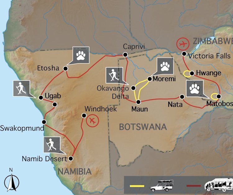 Afrikaplus.nl Van Duinen tot Watervallen (23 dagen) - Namibië - Namibië - Windhoek