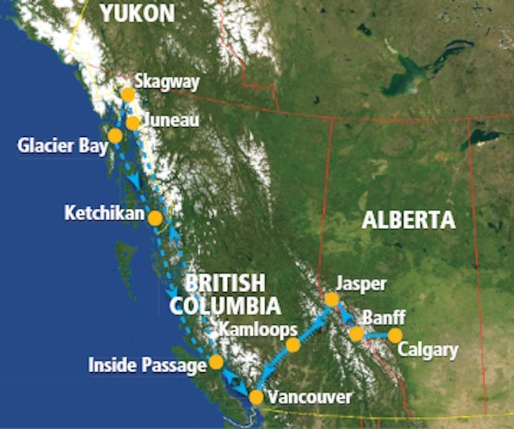 Canadaplus.nl Rocky Mountain Rail Tour & Alaska Cruise (17 dagen) - Canada - West Canada - Calgary