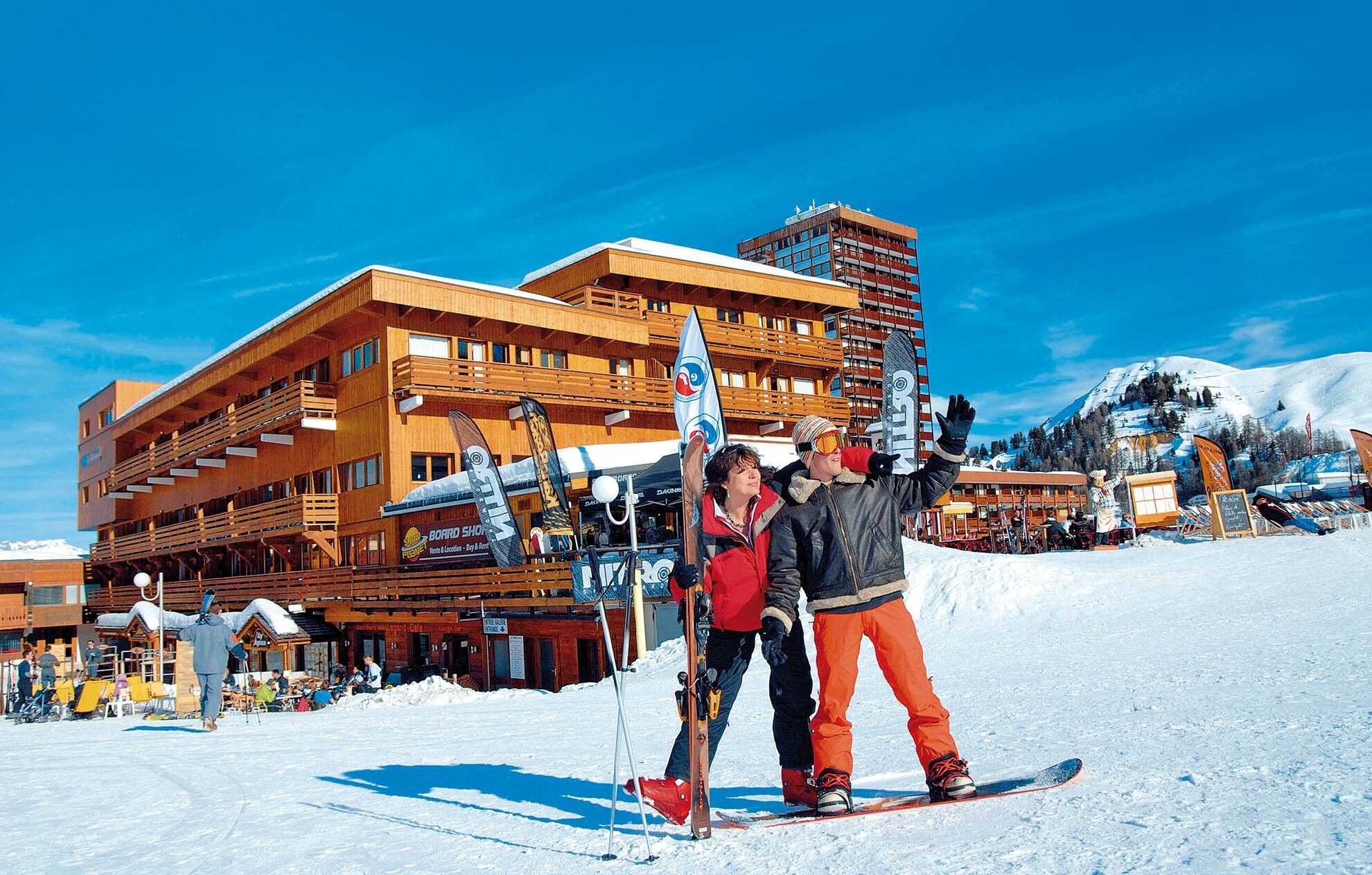 Bungalow.Net Résidence Le Pelvoux 2p CM 5/6 - Frankrijk - La Plagne