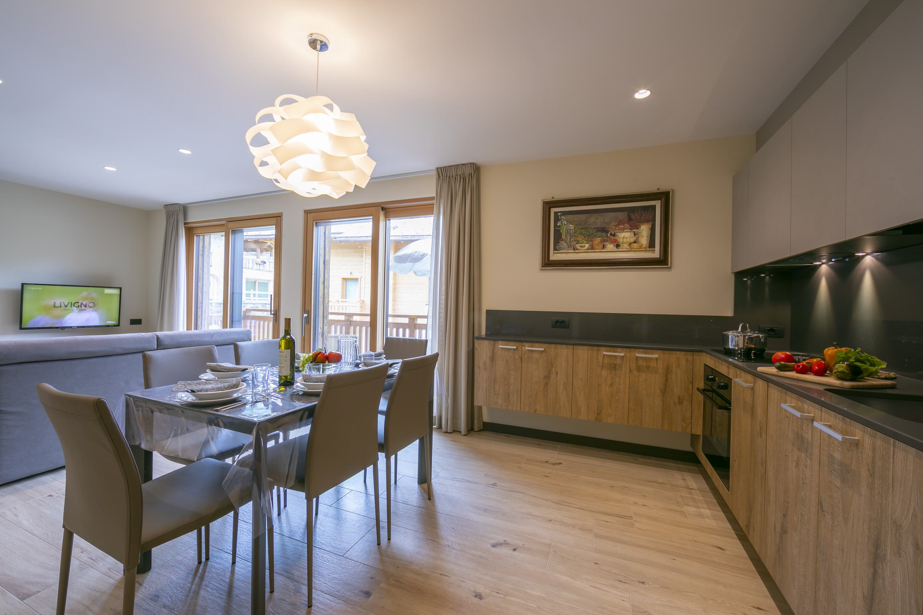 Bungalow.Net Casa Luminosa Ski in -Ski out 100m - Italië - Livigno