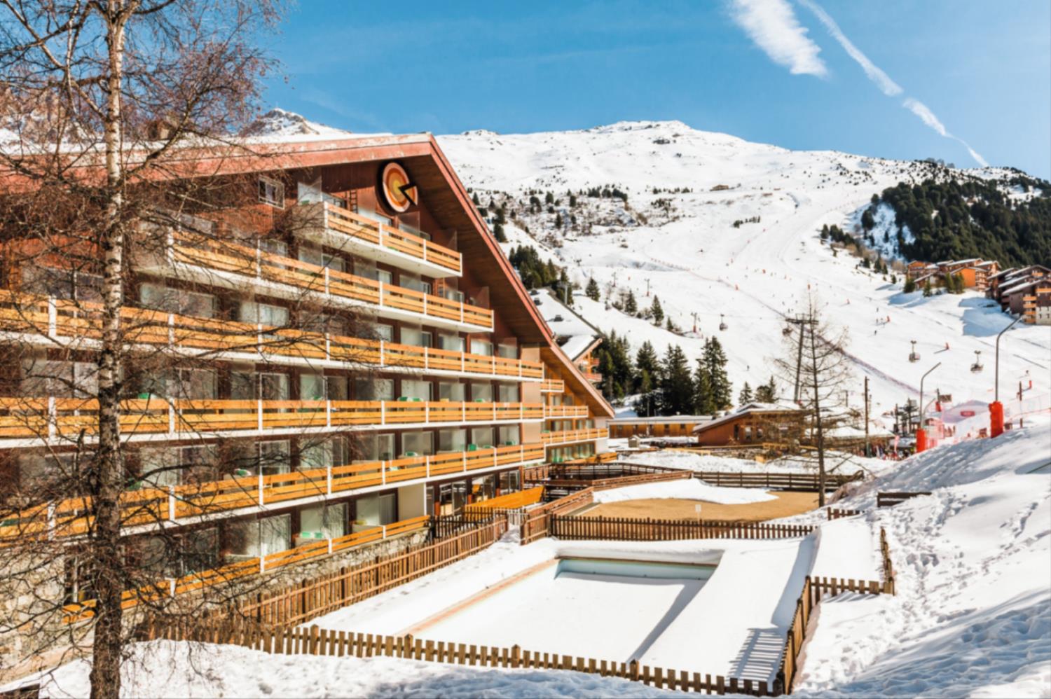 Bungalow.Net Les Bleuets Studio Valley view 4p - Frankrijk - Meribel