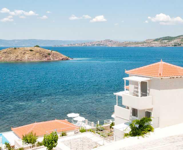 Eliza was here Birds Bay - Griekenland - Lesbos - Petra