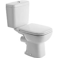 Duravit - D-Code - Stand-WC-Kombination, Abgang waagerecht, Alpinweiß 21110900002