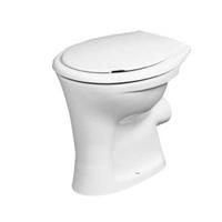 Eurovit staand toilet vlakspoel PK, wit