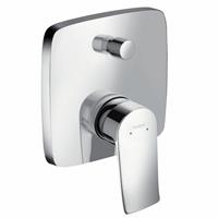 METRIS Einhebel-Wannenmischer Unterputz chrom - Hansgrohe