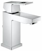 Eurocube wastafelkraan S met waste, chroom