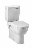 Euroline duobloktoilet verhoogd (+8 cm) zonder reservoir PK, wit