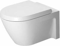 Duravit Starck 2 wandcloset diepspoel met verdekte bevestiging wit 2534090000
