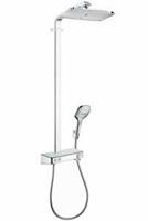 hansgrohe Showerpipe Raindance Select chrom mit ShowerTablet KB Raindance E 360 ST-"41062715"