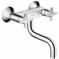 hansgrohe Zweigr.Spültischarmatur Logis M32 Wandmodell 1jet chrom-'41065063'