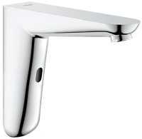 GROHE Euroeco Cosmopolitan E waterbesparende wandkraan zonder menging met LongLife batterij 6V chroom 36274000