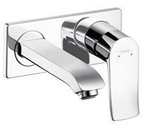 METRIS Einhebel-Waschtischmischer DN 15, Unterputz Auslauf 225 mm chrom - Hansgrohe