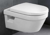 Villeroy & Boch Tiefspül-WC Architectura, spülrandlos, wandhängend mit DirectFlush, Weiß Alpin