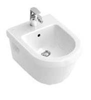 villeroy&boch Villeroy & Boch Architectura - Dush-WC, Wandmontage mit Überlauf, Alpinweß 54840001