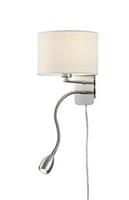 Trioleuchten Risa - wandlamp gecombineerd met leeslamp