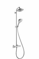 RAINDANCE Duschsystem Showerpipe SELECT DN 15 Kopfbrause Raindance S 240 Air, Ø 240 mm chrom - Hansgrohe