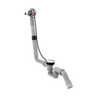 Hansgrohe Exafill S badafvoer , overloop en vulcombinatie met waste basisgarnituur voor normale bad 58115180