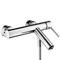 Axor Starck Einhebel-Wannenmischer Aufputz mit Pingriff, Farbe: Chrom - 10411000 - Hansgrohe
