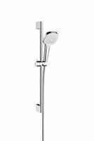 Hansgrohe Brausenset Croma Select E Vario EcoSmart/Unica 650mm weiß/chrom, 26583400